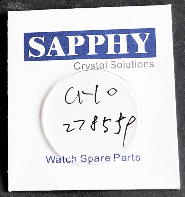 Chopard 278559 ремонтный кристалл